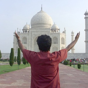 Bhuvan Gupta at Taj Mahal, Agra