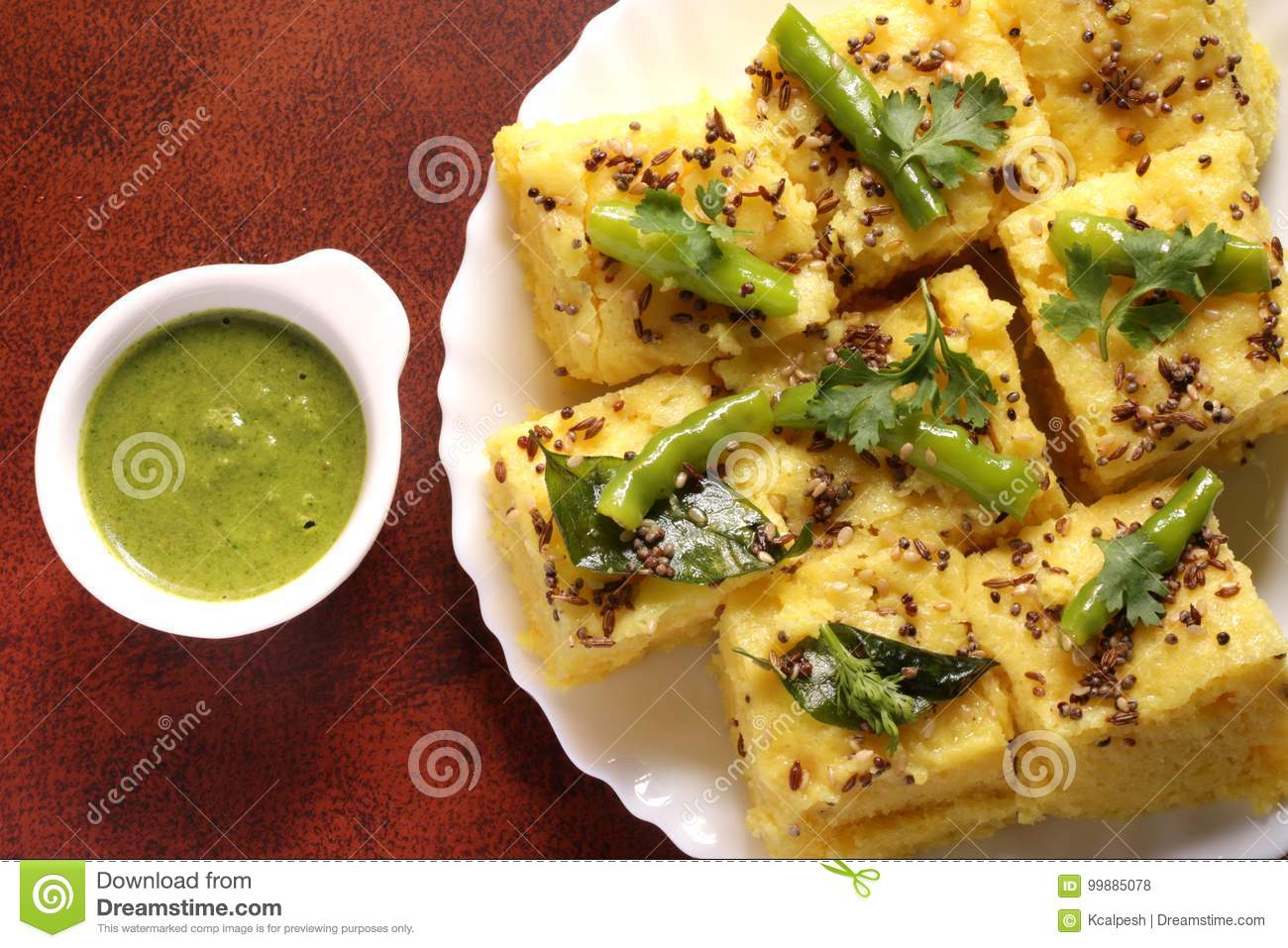 Indian Food Images - Khaman Dhokla